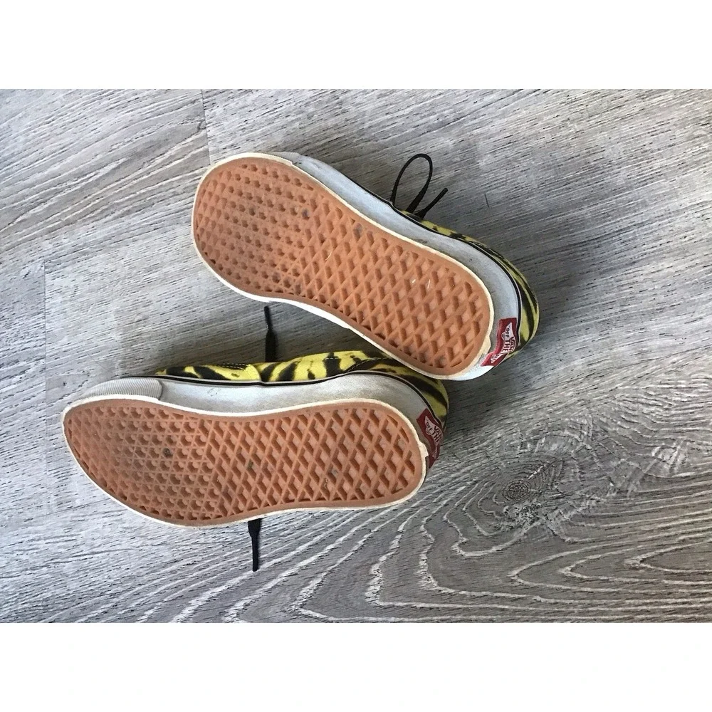 Vans Era Tie Dye Blazing Yellow Low Top Skate Shoes size Mens 7.5 Womens 9 Shoes